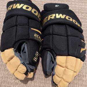Sher-Wood Element One Gloves 14" Vegas Golden Knights Pro Stock (Lightly Used)