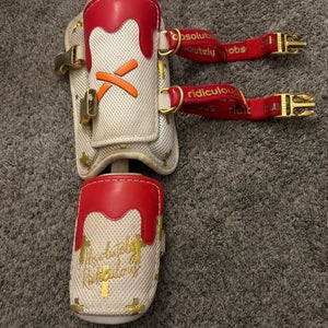 White Senior Shin Guards (Used)