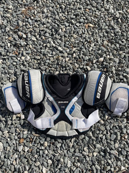 Medium Youth Bauer Supreme One75 Shoulder Pads (Used)