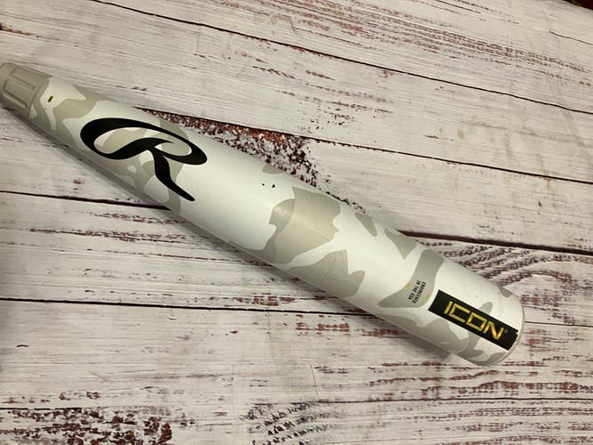 2025 Rawlings Icon Composite Bat USSSA Certified (-5) Composite 26 oz 31" (Used)