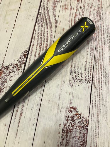 2018 Easton Ghost X Hyperlite Composite Bat USABat Certified (-11) Composite 19 oz 30" (Used)