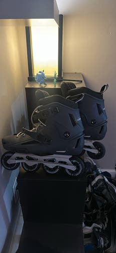 Rollerblade lightning 90 Inline Skates Regular Width Size 14 (Used)