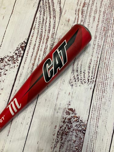 2019 Marucci CAT Alloy Bat USABat Certified (-10) Alloy 17 oz 27" (Used)