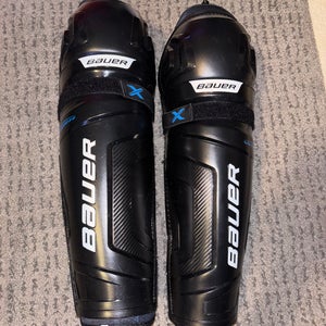 Senior Bauer X 16" Shin Pads (New)