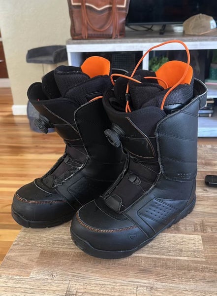 Unisex Size M 9.0 (W 10.0) Rossignol Crank H4 BOA Snowboard Boots Medium Flex All Mountain (Used)