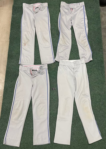 Bundle four (4) Youth Large Baseball Pants (Marucci, Rawlings)