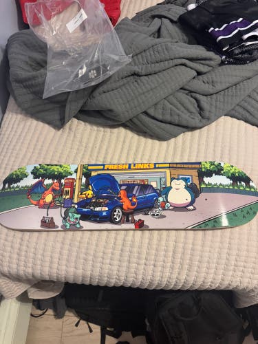Custom Pokemon skate deck(skate board)