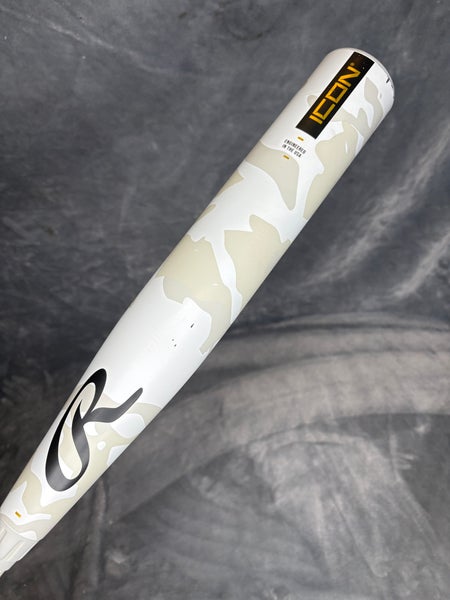 2025 Rawlings Icon Composite Bat USSSA Certified (-8) Composite 24 oz 32" (Used)