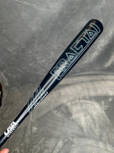 2025 Marucci Fractal Alloy Bat USABat Certified (-12) Alloy 17 oz 29" (Used)