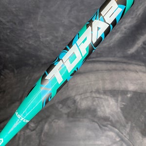 Green 2025 Easton Topaz Alloy Bat (-10) Alloy 20 oz 30" (Used)