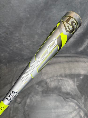 2020 Louisville Slugger Solo Alloy Bat USABat Certified (-11) Alloy 17 oz 28" (Used)