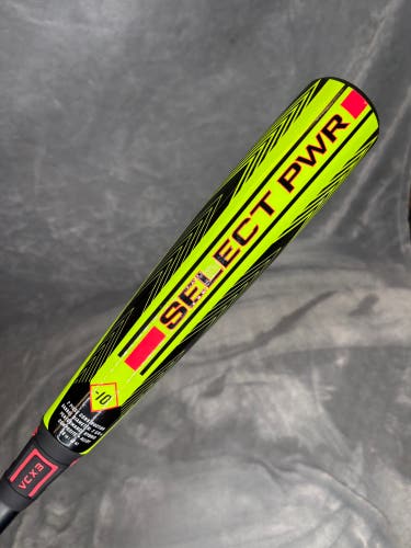 2026 Louisville Slugger Select PWR Hybrid Bat USABat Certified (-10) Composite 18 oz 28" (Used)