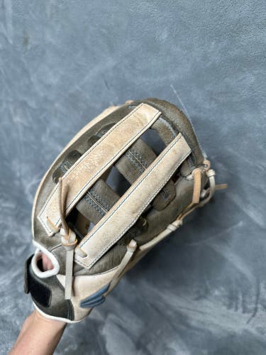 Gray Easton Ghost RH Outfield Softball Glove 12" (Used)