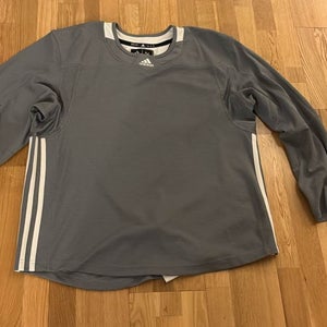 Gray Size 54 Men's Adidas practice Jersey