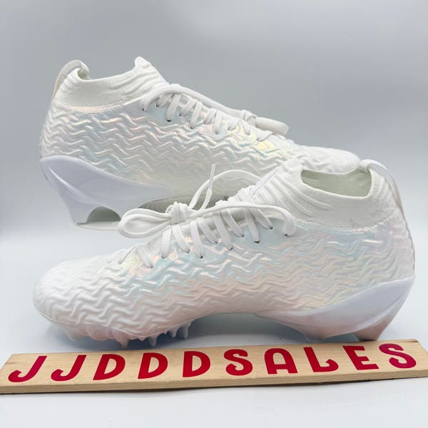 Under Armour Spotlight Pro Iredescent- White Football Cleats! Buy Under Armour Spotlight Pro  main image 3