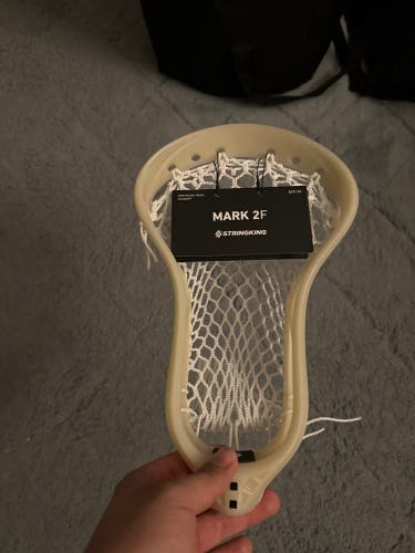 StringKing Bone/Raw Mark 2F Fresh Pro Strung Head (New)