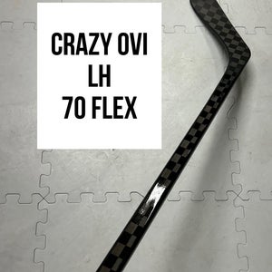 Senior(1x)Left OVI 70 Flex (P08) PROBLACKSTOCK Unbranded Blackouts Pro Stock Hockey Sticks