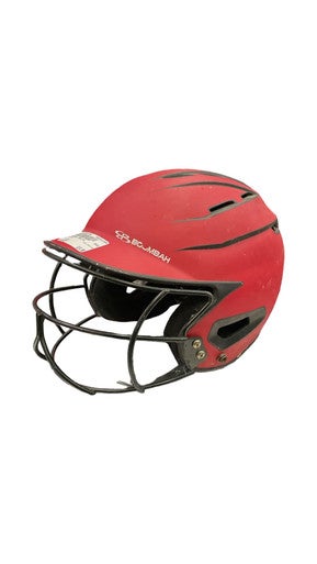 Used BoomBah BBH2-SR Batting Helmet No Mask Red SM 11859-S000028750
