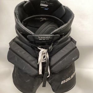 Used Bauer S23 PRO GOAL PANT Senior Goalie Pant Black SM 11851-S000043734