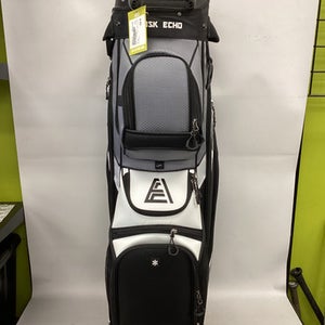Used ECHO SILENCER Mens Stand Bag Black 11851-S000043701