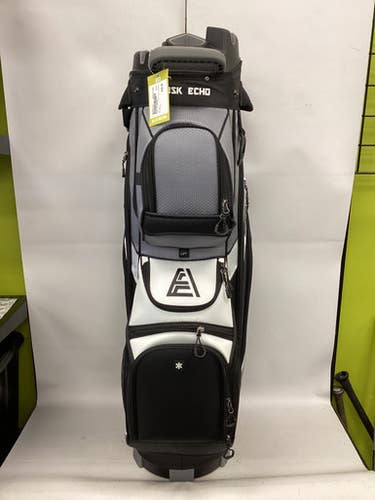 Used ECHO SILENCER Mens Stand Bag Black 11851-S000043701