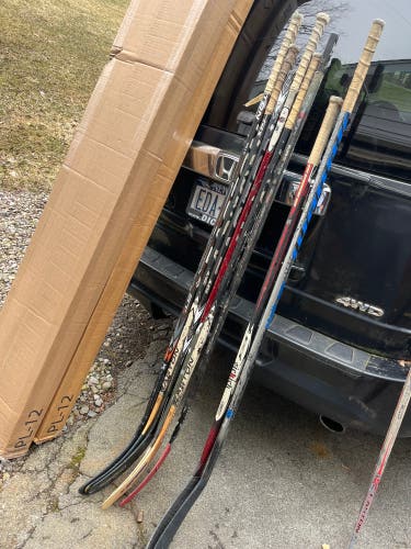 Street hockey sticks