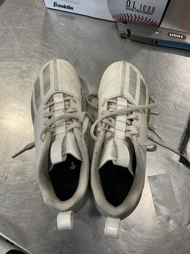 Used Adidas Soccer Cleats White Junior 04 11614-S000231993
