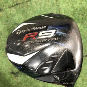 Men's 10.5° TaylorMade R9 SuperTri Driver | TaylorMade Fujikura Motore 60 Shaft (Used)