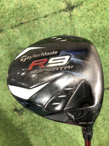 Men's 10.5° TaylorMade R9 SuperTri Driver | TaylorMade Fujikura Motore 60 Shaft (Used)