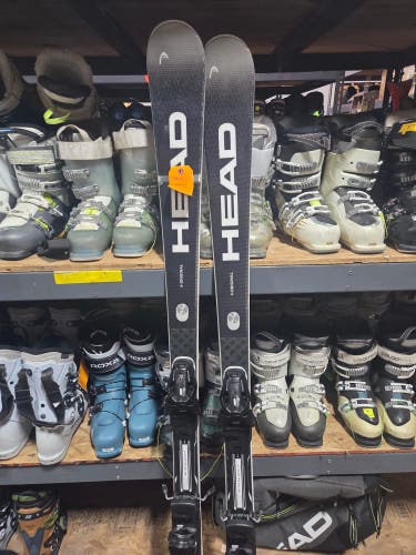Men's 2024 HEAD 170 cm All Mountain E Original Skis With Bindings Max Din 13 (Used)