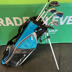 Junior Wilson Profile Golf Clubs Full Set | LH