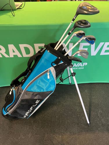 Junior Wilson Profile Golf Clubs Full Set | LH