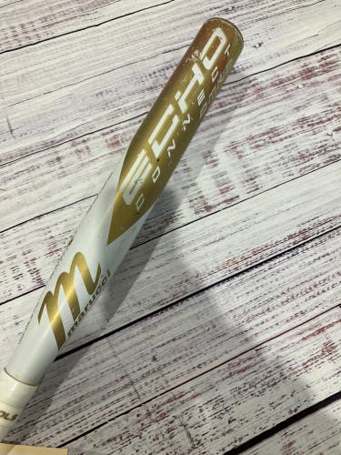 2023 Marucci Echo Connect DMND Hybrid Bat (-10) Hybrid 23 oz 33" (Used)