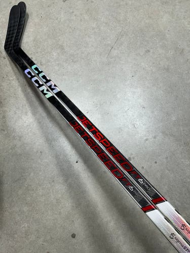 2 PACK 90 Flex P28 Senior CCM JetSpeed FT6 Pro Right Hand Hockey Stick Pro Stock (New)