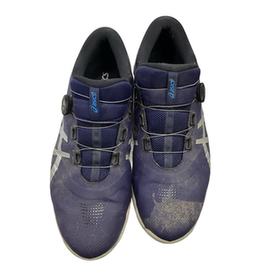 Used Asics BOA Mens Golf Shoes Navy Blue Senior 13 11613-S000178105