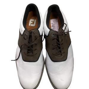 Used Foot Joy Mens Golf Shoes White Senior 10.5 11613-S000178051