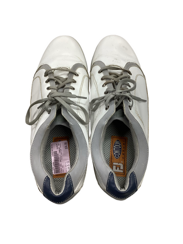 Used Foot Joy CONTOUR CASUAL Mens Golf Shoes White Senior 13 11613-S000178040
