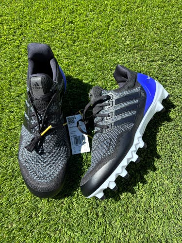 Black Men's Size M 10.0 (W 11.0) Adult Adidas UltraBoost “OG” Football Cleats (New)