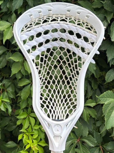 New Warrior Evo QX-O Box Head Custom Strung with 4s Mesh (Sample Stringing)