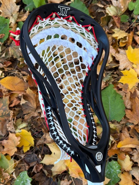New Warrior Evo QX-O Head Custom Strung with 4s Mesh (Sample Stringing)