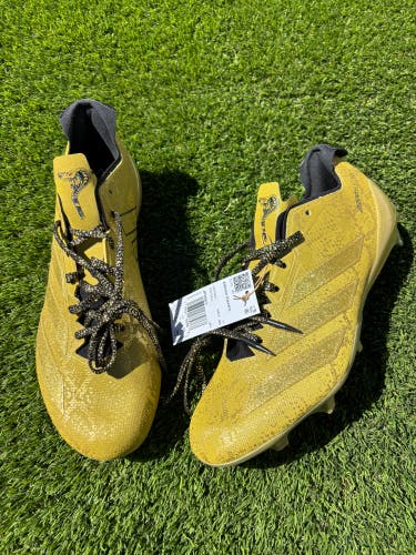 Men's Size M 11.5 (W 12.5) AdidasX Disney Adizero Impact “JAFAR” Low Top Molded Cleats (New)