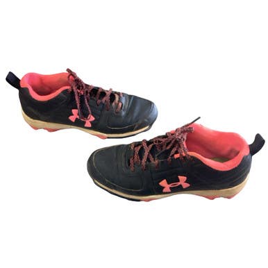 Used Under Armour LEADOFF BB/SB Cleats Black Junior 05 11760-S000088806