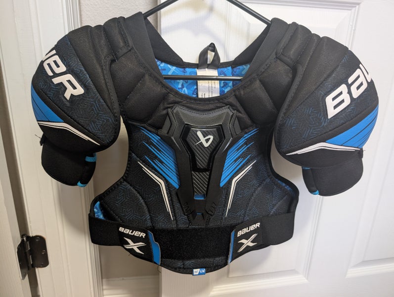 Large INT Bauer X S24 Shoulder Pads (Used)