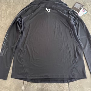 New with Tags! Never Used. Bauer Senior Large LS NeckProtect KEVLAR Base Layer Shirt