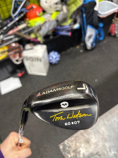 Used Adams Golf TOM WATSON Golf Wedge Mens LH Lob Wedge 11337-S000478649