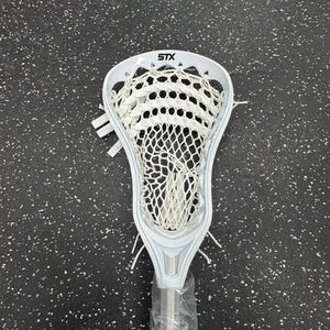 New STX X10 Men Def/LSM Complete Stick White 11849-S000037315