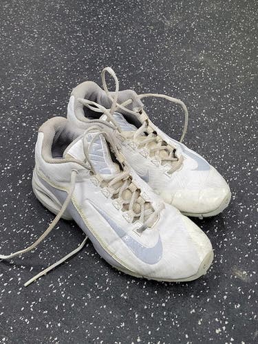 Used Nike SPEEDLAX LAX Cleats Mens White Senior 8.5 11849-S000037296
