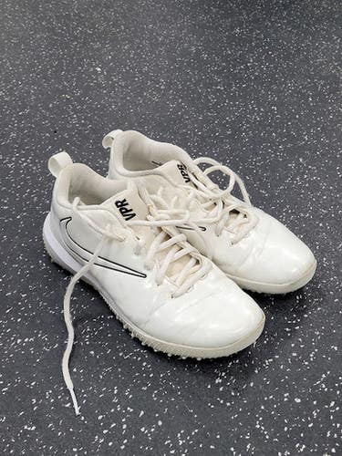 Used Nike VPR LAX Cleats Mens White Senior 6.5 11849-S000037294
