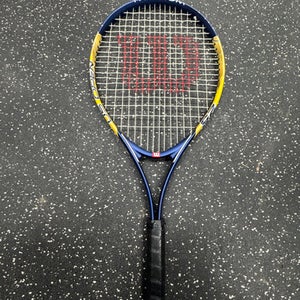 Used Wilson US OPEN 25 Junior Tennis Racquet Navy Blue 25" 11849-S000037412