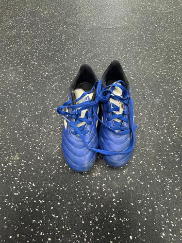 Used Adidas Soccer Cleats Navy Blue Junior 02.5 11849-S000037405